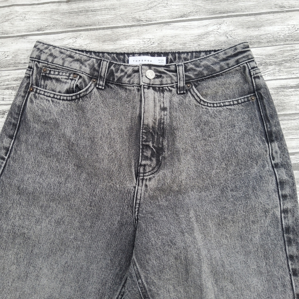 Topshop Mom High Waist Tapered leg 30/30 Y2K - Picture 4 of 11